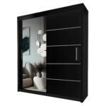 LYON Sliding Door Wardrobe – Modern Design Available in 4 Colours | Fast UK Delivery