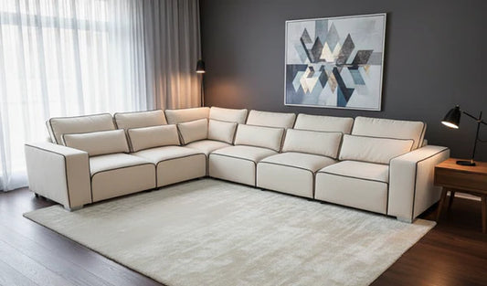 Sloane 7 Seater Corner Sofa – Luxury Large Modular Sofa with Next-Day UK Delivery