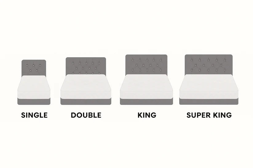 Luxury Chesterfield Upholstered Bed Frame with Tall Headboard – Handmade in the UK by PSCL Beds