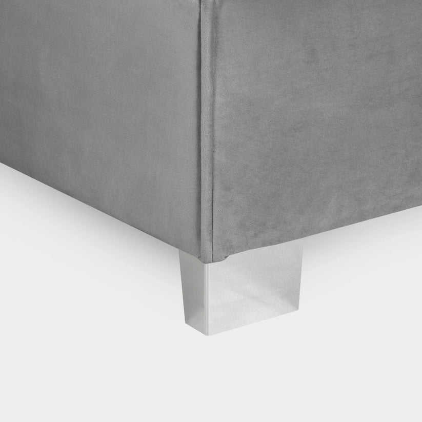 Sloane Grey U-Shape Corner Sofa – Large Luxury Full Back U-Shaped Sofa | UK