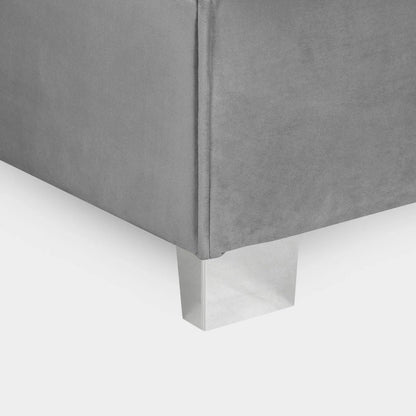 Sloane Grey U-Shape Corner Sofa – Large Luxury Full Back U-Shaped Sofa | UK