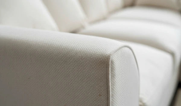 Dylon 5 Seater Corner Sofa Cream – Modern L-Shaped Family Sofa for UK Homes