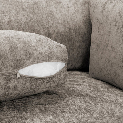 Bishop Truffle Scatterback U-Shape Sofa