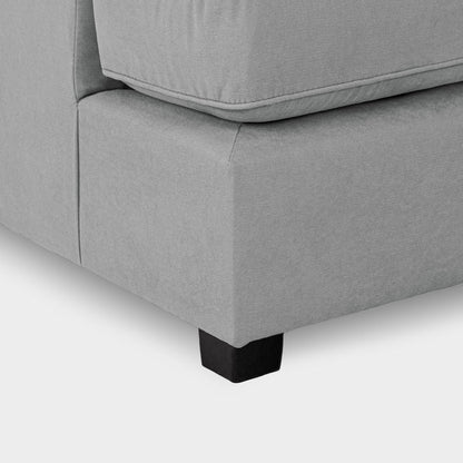 Carnaby Grey U-Shape Corner Sofa – Spacious Fabric U-Shaped Sofa | UK
