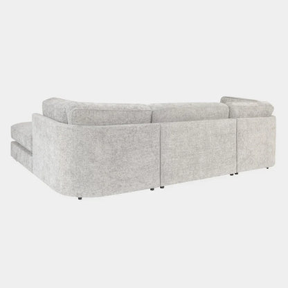 Esma Ivory U Shape Corner Sofa