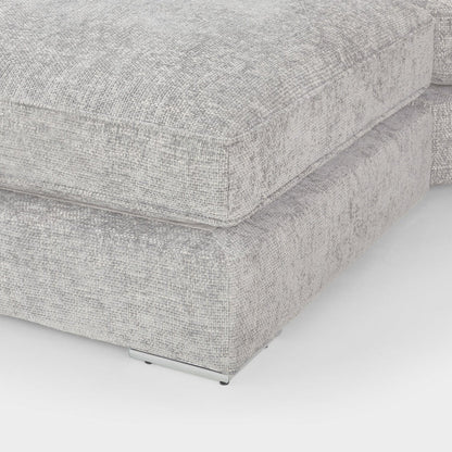 Esma Ivory U Shape Corner Sofa