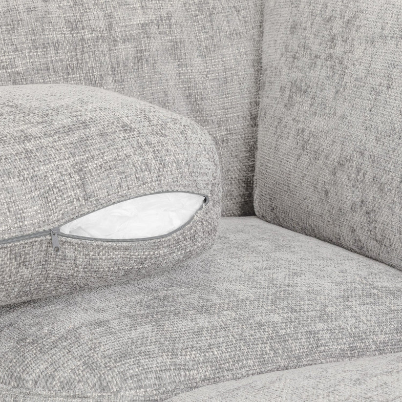 Esma Ivory U Shape Corner Sofa