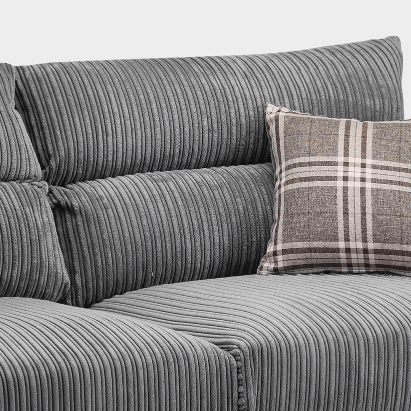 Verona Fullback Sofa Grey Armchair | Classic Fabric Armchair UK