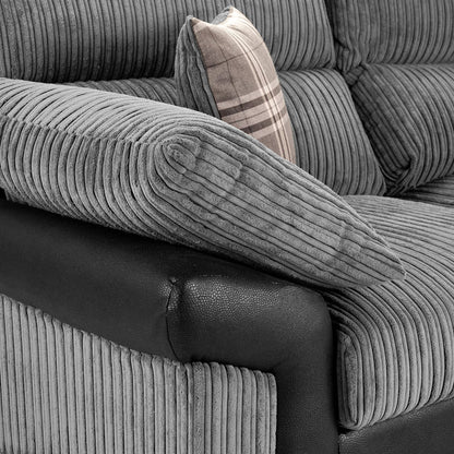 Verona Fullback Sofa Grey Armchair | Classic Fabric Armchair UK